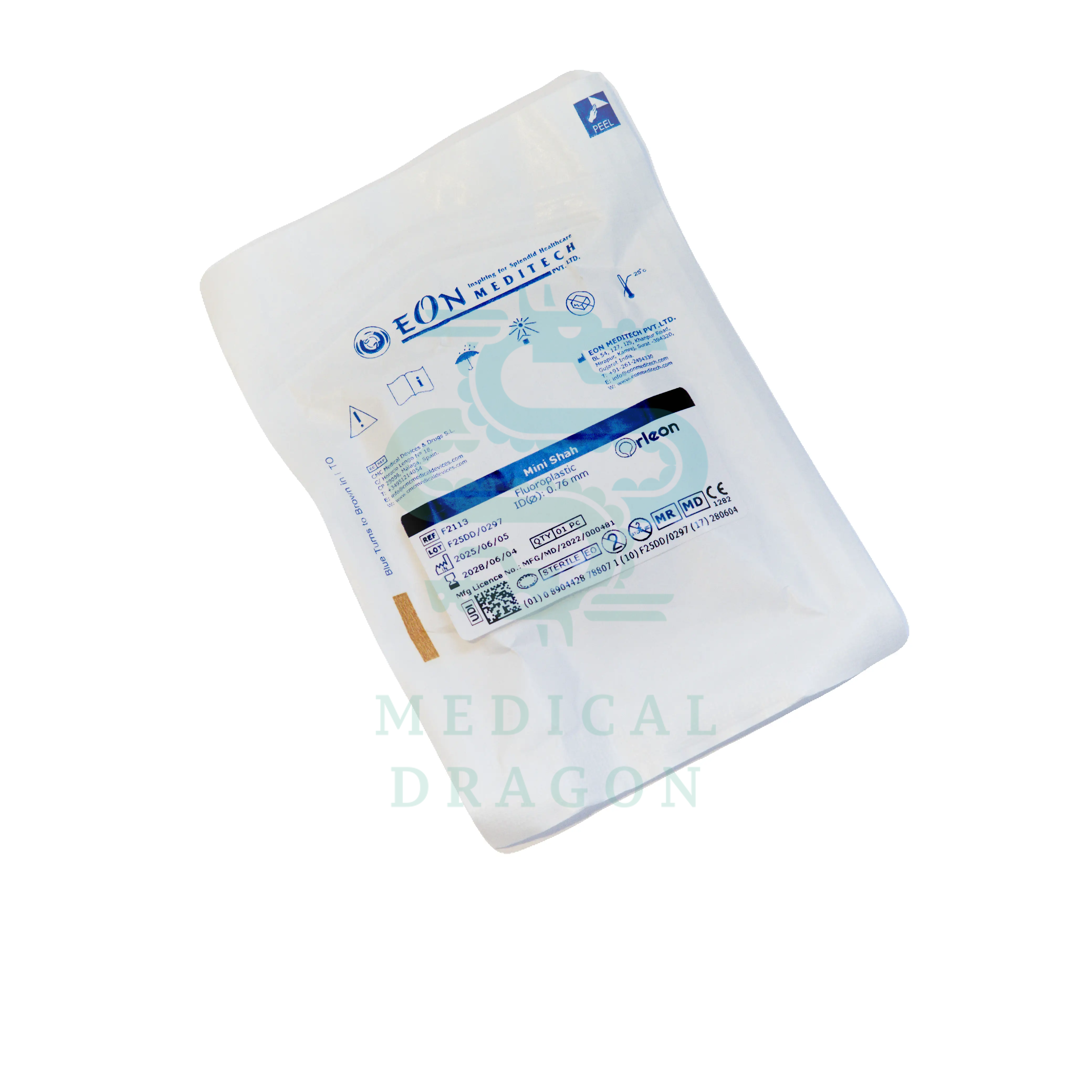 Шунт вушний 0.76мм