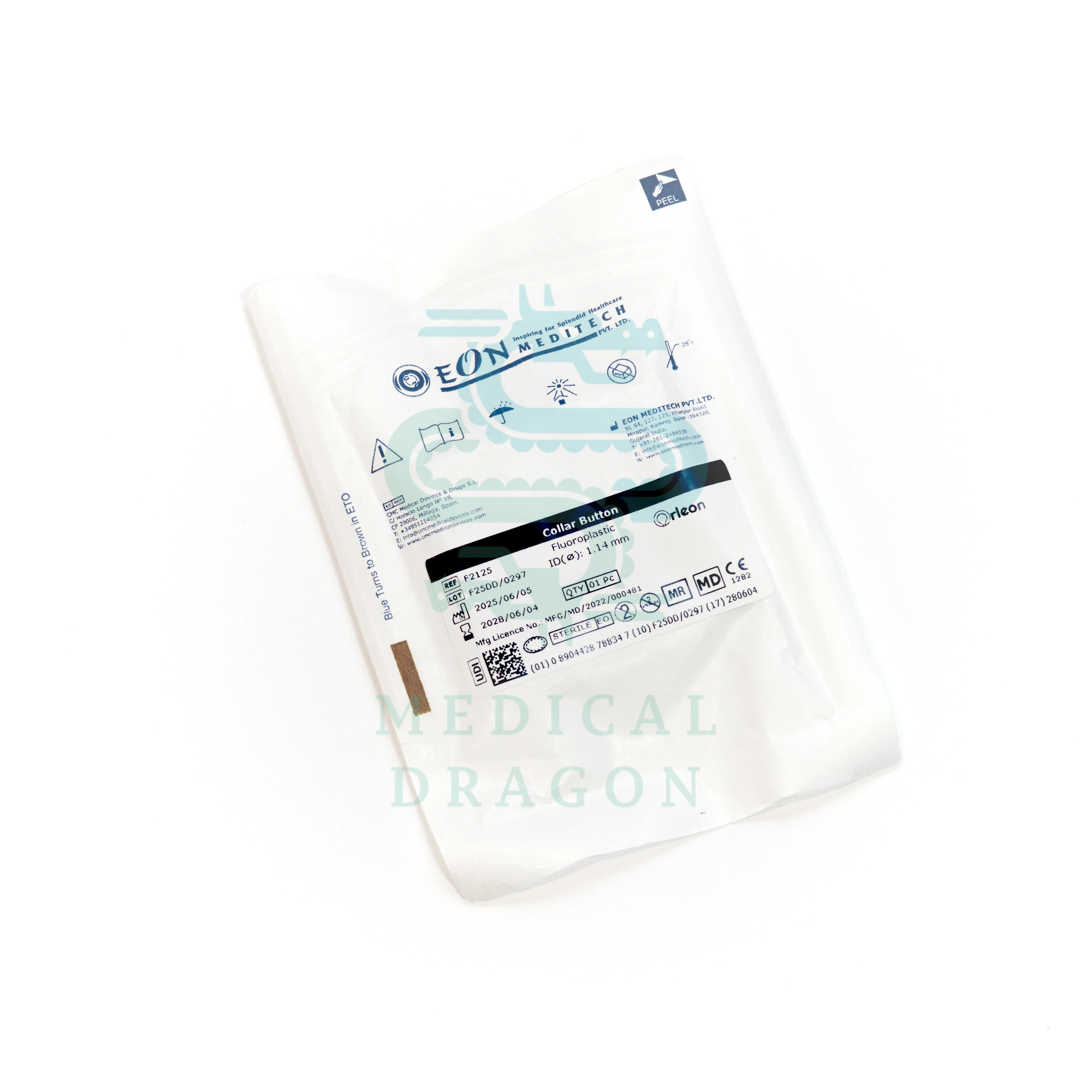 Шунт вушний 1.14мм