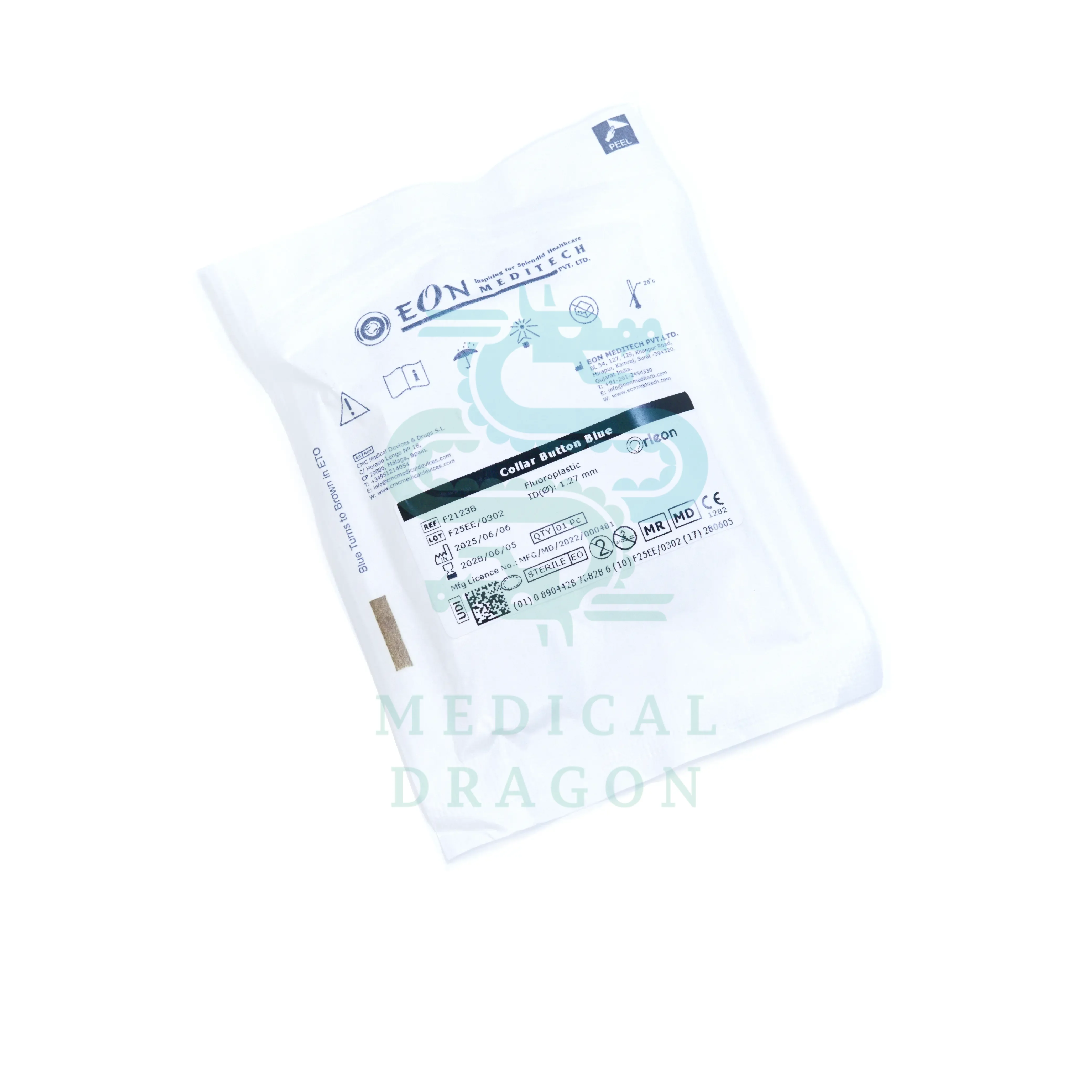 Шунт вушний 1.27мм